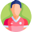 Sport játékos ikonra